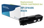 CF410X sort genfyldt klimavenlig miljøtoner til HP printere